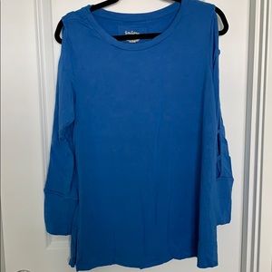 Lilly Pulitzer Pullover with Cutout Sleeves